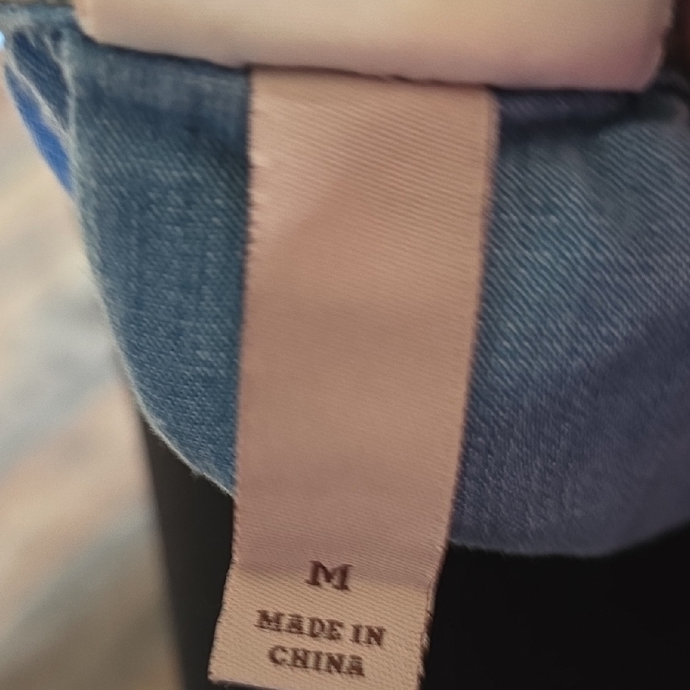 Knox Rose Denim Blue Sleeveless Jumpsuit - Picture 3 of 3